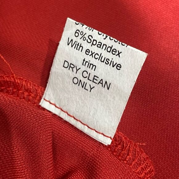 Bailey 44 Womens Red Strappy Side Slit Formal Maxi Dress Size Medium - Picture 8 of 8